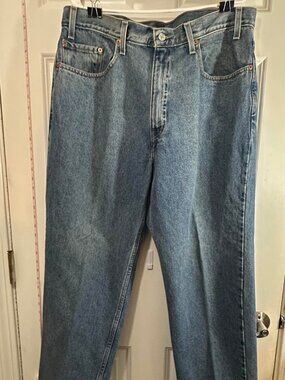 Levi’s 550 Mens Relaxed Fit Tapered Leg Jeans Medium Wash 38x30 Vintage